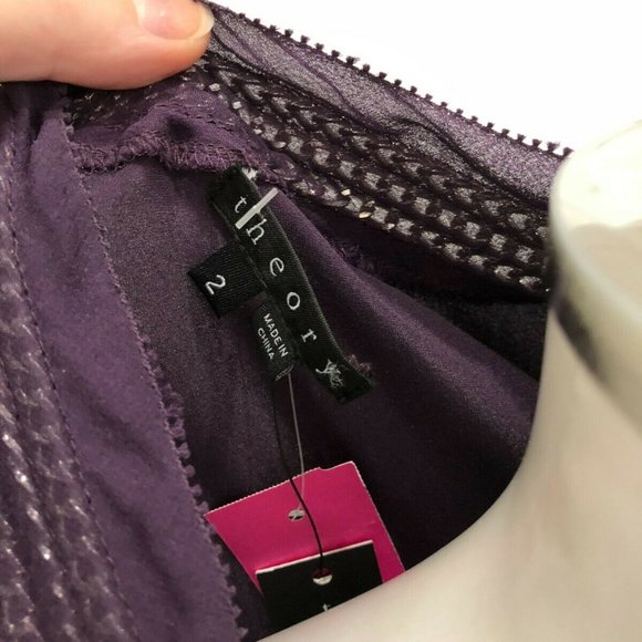 Theory Purple Sleeveless Dress - Picture 9 of 12